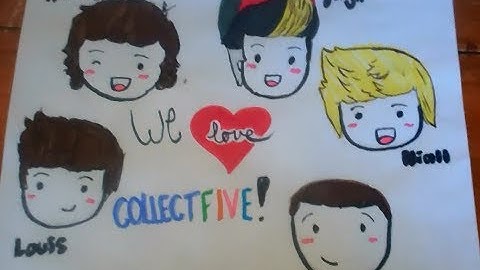 How To: Draw One Direction