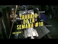 Trabajo De La Semana #10   Fresadora Y Torno, Contrahierro Y Polea