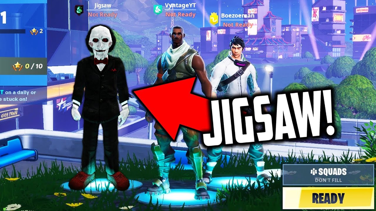 JIGSAW HACKED INTO OUR FORTNITE LOBBY.... (Scary Fortnite ... - 1280 x 720 jpeg 201kB