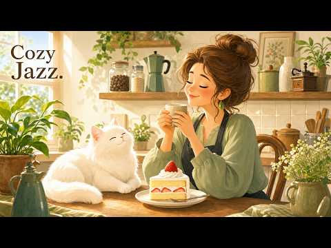 [PLAYLIST] Soft Swing Jazz Afternoon ☕️ | An Afternoon Coffee Break, A Warm Cup and a Little Sweet