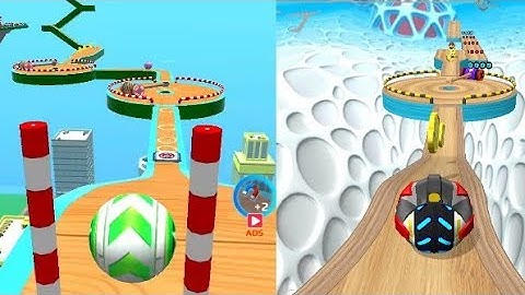 SKY ROLLING BALL 3D VS GOING BALL GAME SPEED RUN ANDROID MOBILE GAMEPLAY IOS GAMEPLAY #goingballgame