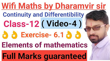 Class 12th maths||chapter 6 continuity and differentibility||exercise-6.1 continuity|| video-4