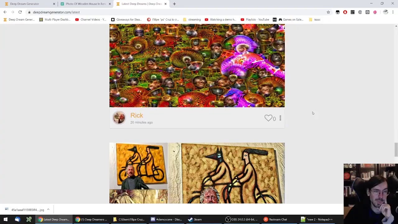 Deep Dream Generator 200102