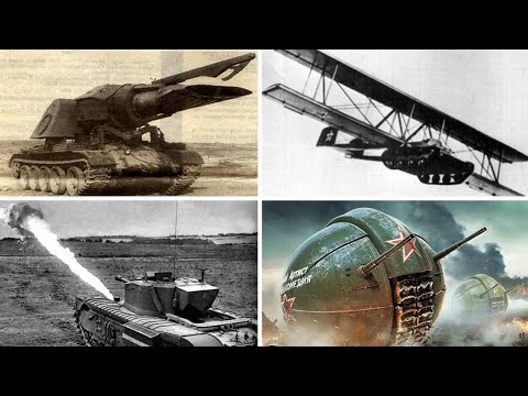 Los 10 Tanques Mas Extraños de la Historia