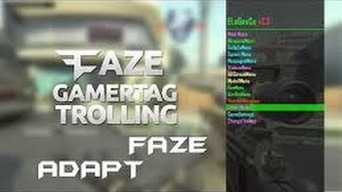 GamerTag Trolling: Playing as FaZe Adapt (Crazy Reaction)
