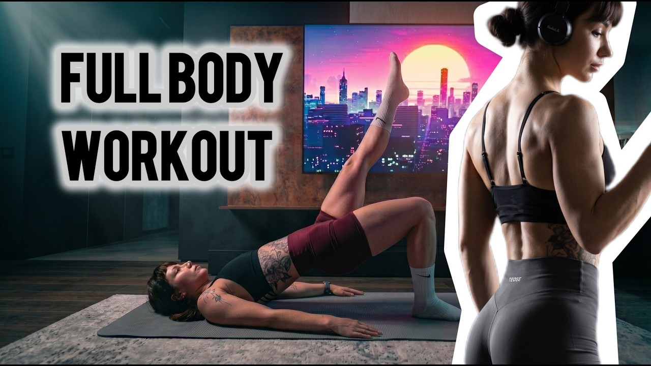 12 Min Full Body Workout Routine | Fat Burn, Strength Training, No ...