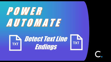 How to Detect the Line Endings of a Text File in Power Automate