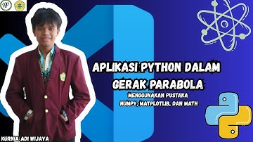 Aplikasi Python dalam Pembelajaran Fisika: Gerak Parabola|Numpy, Matplotlib, Math|Fisika Komputasi