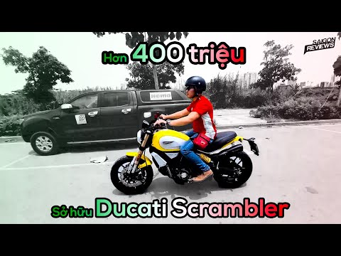 Ducati Scrambler 1100 nhiều đồ chơi hàng hiệu với giá chỉ hơn 400 triệu