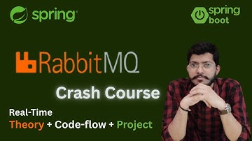 Detailed Crash Course on RabbitMQ| Theory + Code flow + Project + UI Dashboard |Spring Microservices