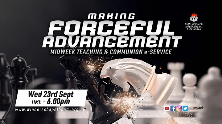 MID-WEEK COMMUNION SERVICE | 23-09-20 | Winners Chapel Birmingham UK