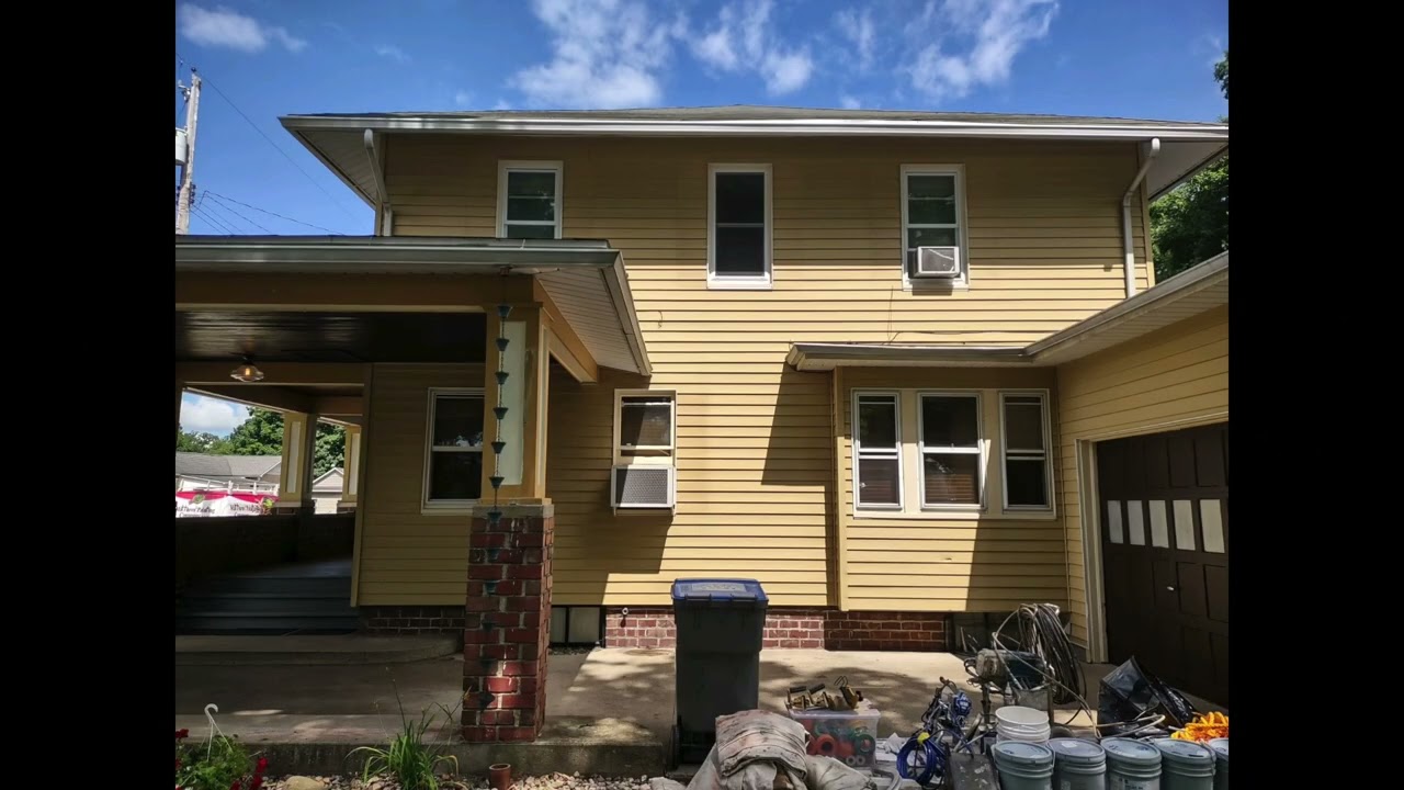 Exterior Painting of Aluminum Siding in Warsaw Indiana- Matthews’ Painting Company, LLC