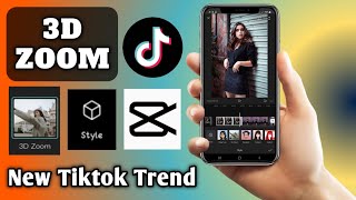 How To Do 3D Photo Trend On TikTok Using CapCut | How to do 3D trend on TikTok screenshot 5