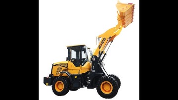 The  MYZG  wheel loader can change any accessaries in one second