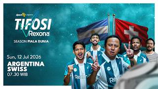 🔴 ARGENTINA vs SWISS Tifosi Live Reaction | Lionel Messi vs Granit Xhaka | 4 Besar