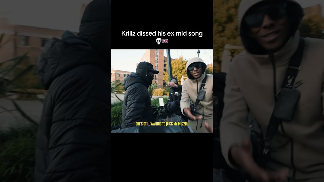 KRILLZ DISSES HIS EX MID SONG 💀🇬🇧 
