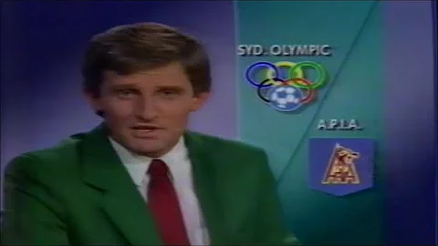 NSL 1990-91 Season - Sydney Olympic SC vs APIA Lei...
