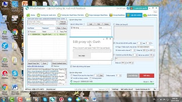 Sử dụng Proxy Ssh trong các chức năng của FplusSheduler