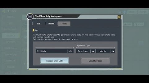 How to share, upload and download sensitivity layout in codm