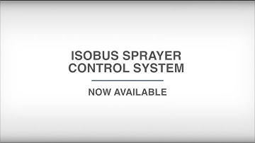 ISOBUS Sprayer Control System - New Holland