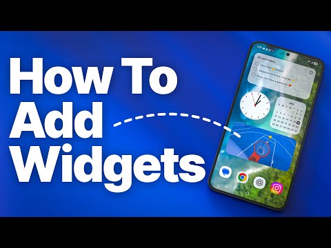 Android: How to Add Widgets to Your Home Screen