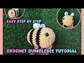 Easy Crochet Bumblebee Tutorial CozyComfyLoops