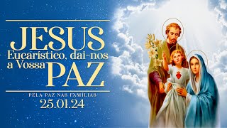 ADORAÇÃO | PELA PAZ NAS FAMÍLIAS | @PadreManzottiOficial