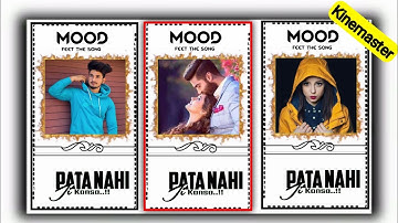 trending whatsapp status video editing tutorial in kinemaster | kinemaster video editing