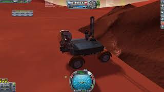 KSP - mission to Duna - lander for 3 kerbals, rover, surface experiments