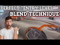 Use this technique for smoother blends. Porphis PRD717