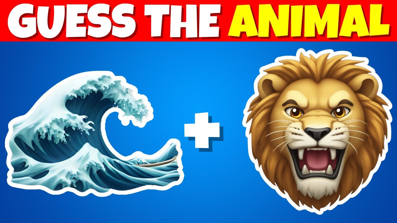 🐾 Guess the Animal by Emoji! 🔥🐘| Ultimate Emoji Challenge 2025