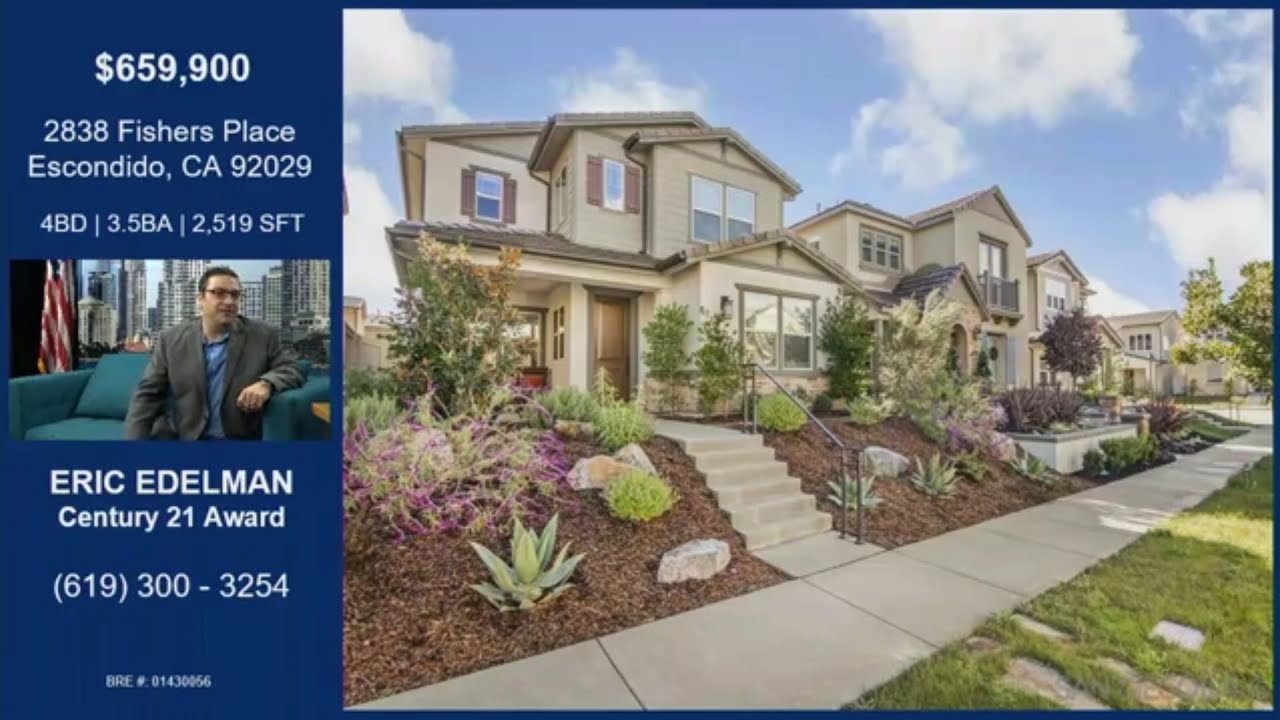2838 Fishers Place Escondido, CA 92029 List It Live Tour Eric and Deva Edelman, Realtors