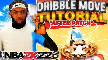 HOW TO DRIBBLE AFTER PATCH NBA 2K22! LEARN HOW TO DRIBBLE AFTER LEFT AND RIGHT PATCH!