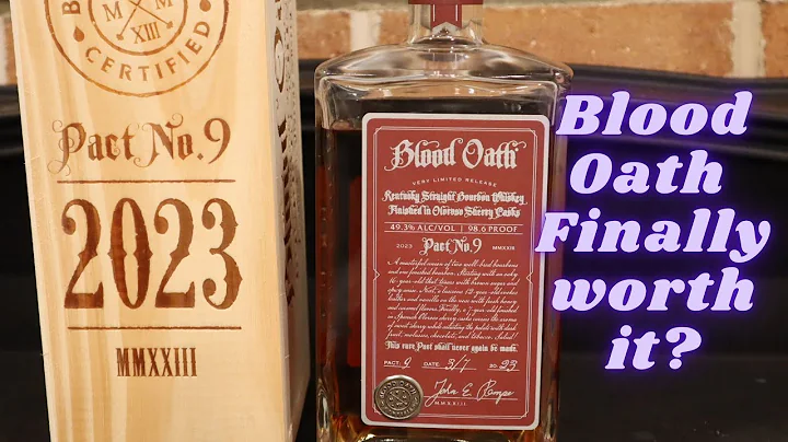 Blood Oath Pact 9 Sherry Finish. Is it worth the price?