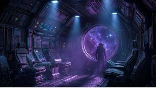 Deep Space Starship Sleeping Quarters Ambient • 8 Hours Cosmic Engine Hum &amp; Sleep Music 4K