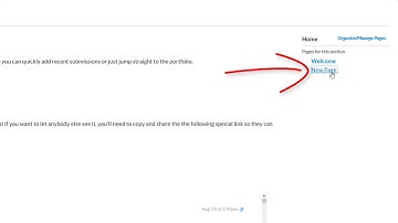 Creating an ePortfolio