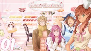 [Let's Play] Heartbaked - Otome Game: EP01: These boys screenshot 2