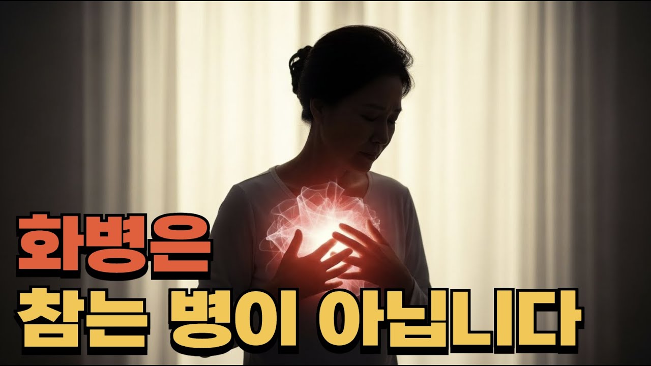 [어른도심리학] 중년 여성의 화병 - 30년 참았던 분노가 몸으로 터질 때