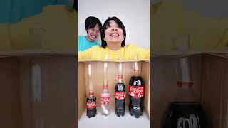 the Mentos Coke challenge #humour #shortsyoutube