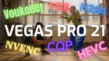 Vegas Pro 21 - 1440p Project Properties - Voukoder 4K "Hack" - Medium Preset - No FX