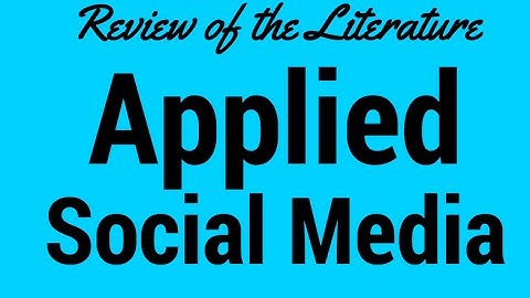 Computer-Mediated Communication - Review of the Literature