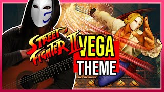 『 Street Fighter 2 OST 』 Vega Theme Fingerstyle Guitar Cover