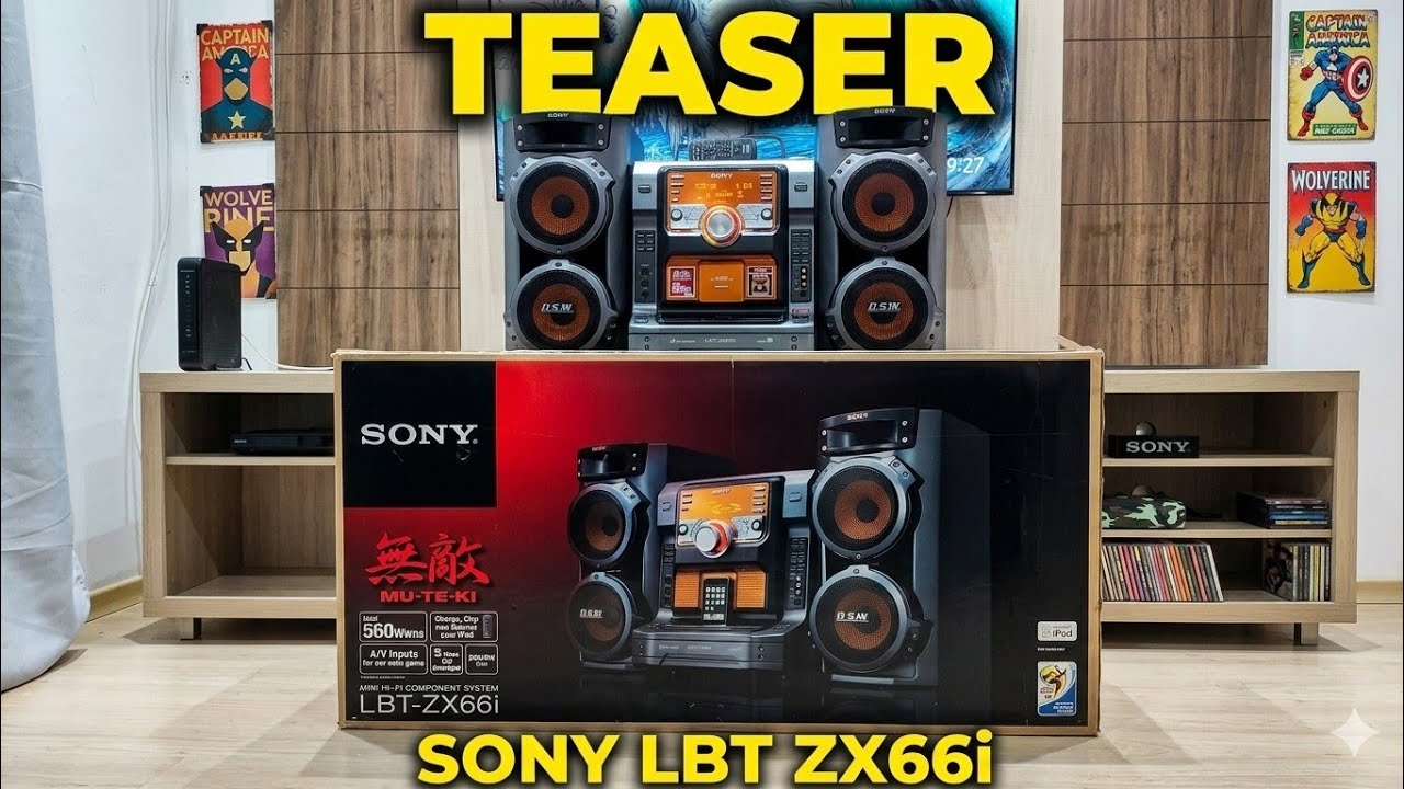 TEASER: SONY LBT ZX66i MU-TE-KI 🇧🇷