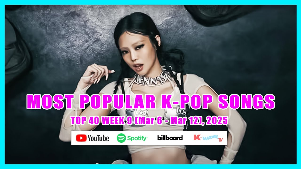 Weekly Popular KWaveTV Most Popular K-Pop Songs: Top 40 Global!! Week Mar 6 - Mar12 ...