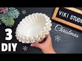 3 Easy Christmas Craft Ideas! ✨ Christmas decorations 2024