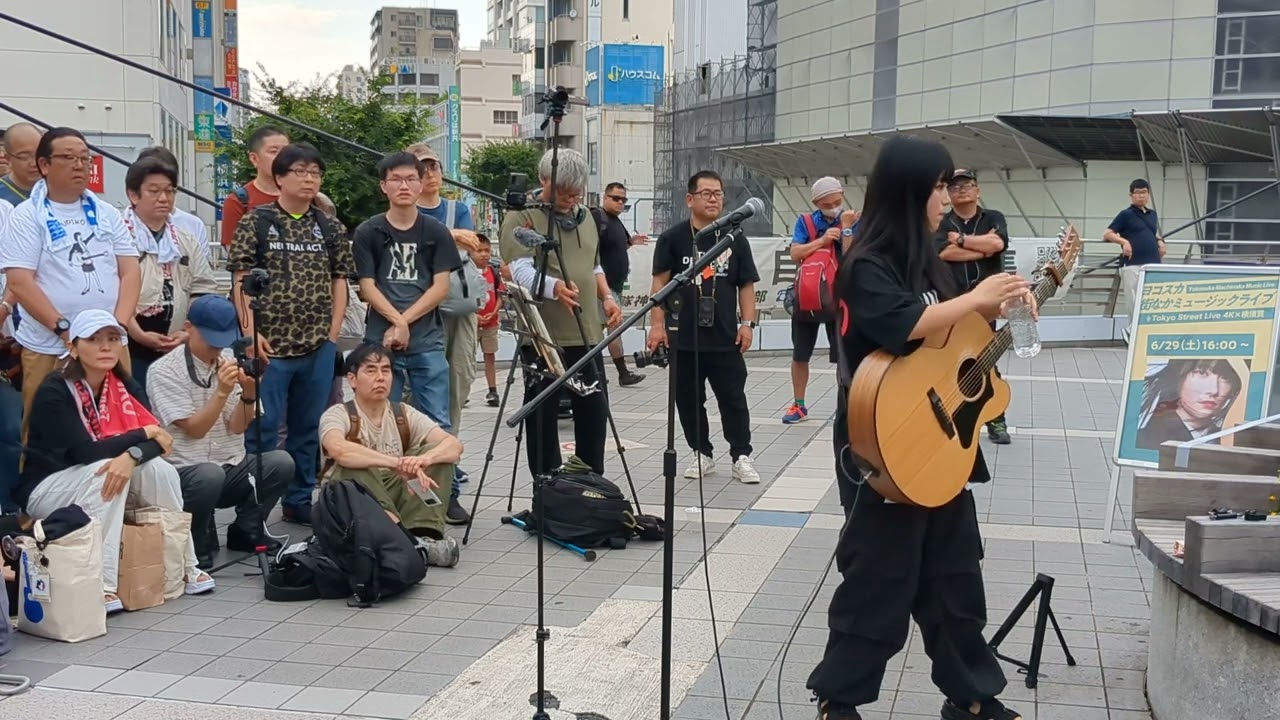 うぴ子（UPIKO）「横須賀（完全版）」2024.06.29　横須賀中央駅前ストリートライブ／ヨコスカ街なかミュージックライブ【シンガーソングライター】#歌うま　#路上ライブ