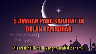 🔴 CONTOH PIDATO SINGKAT '5 AMALAN PARA SAHABAT DI BULAN RAMADHAN' || pidato singkat, pidato mudah