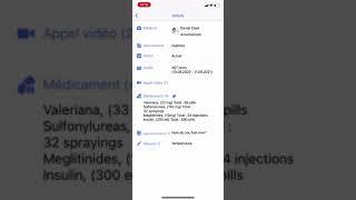 French language support in patient's app screenshot 3