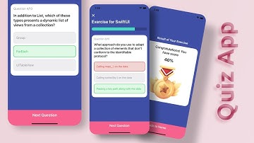 Build a Quiz App With SwiftUI - Firebase - Xcode 14 - SwiftUI Tutorials