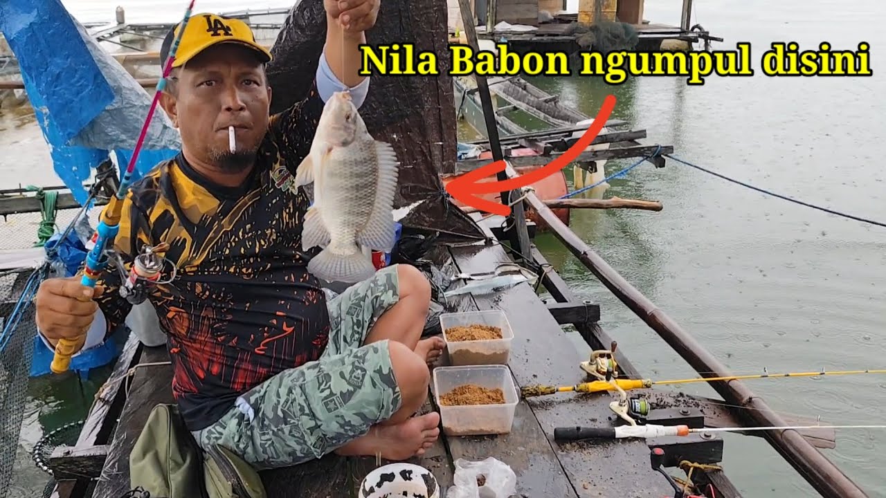 Mancing Nila liar‼️Waduk Riam Kanan